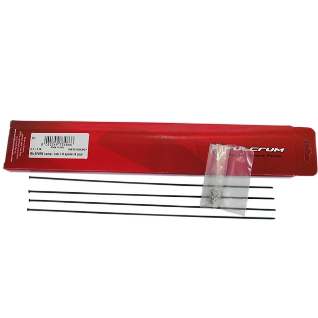 Fulcrum Racing Speed XLR 80 Eiker Sort, 4stk, Front 