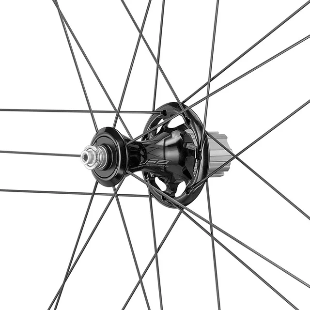Campagnolo Bora WTO 45 Hjulset Dark, Clincher, Campa 9-12s, 1496 g 