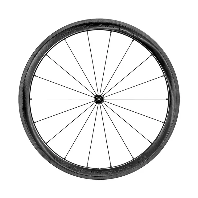 Campagnolo Bora WTO 45 Hjulset Dark, Clincher, Campa 9-12s, 1496 g 