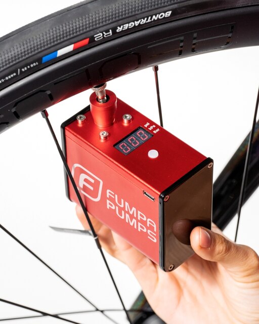 Eldriven Cykelpump () Eldriven Cykelpump