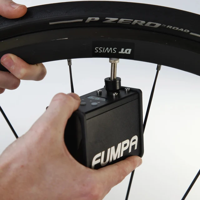 Fumpa Track Elektrisk Sykkelpumpe Rå kraft i lommeformat, 13,5 bar, 375g 