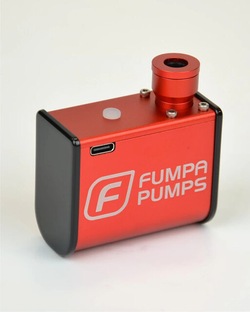 nanoFumpa Elektrisk Cykelpump Elektrisk Minipump, 8,2 bar, 100g 