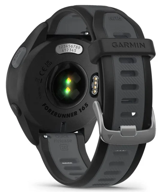 Garmin Forerunner 165 Music Klokke Sort/skifergrå 