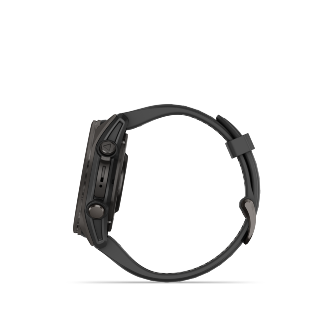 Garmin Fenix 8 AMOLED 43mm GPS Klokke Carbon Grey Ti/Pebble Grey Band 