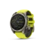 Garmin Fenix 8 Solar 47mm GPS Klokke Titan/Graphite Amp Yellow Band