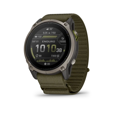 Garmin Enduro 4 51mm Sportsklokke 1,4" Skjerm, Titan, Lang batteritid