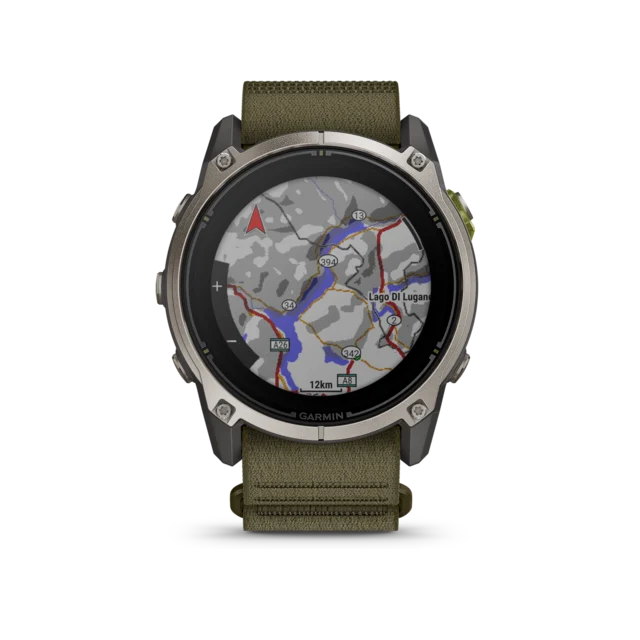 Garmin Enduro 4 51mm Sportsklokke 1,4" Skjerm, Titan, Lang batteritid 