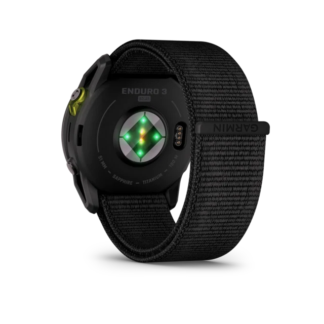 Garmin Enduro 3 GPS Sportsklokke Carbon Grey DLC Ti/Black Sport Band 