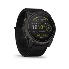 Garmin Enduro 3 GPS Sportsklokke Carbon Grey DLC Ti/Black Sport Band