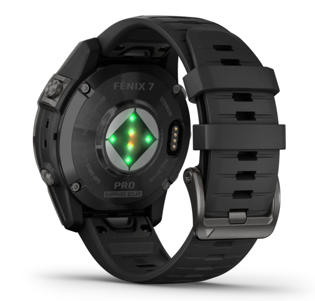 Garmin Fenix 7 Pro Sapphire Solar 47 mm, Carbon Gray, Smartklokke 