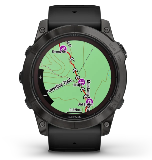 Garmin Fenix 7X Pro Sapphire Solar 51 mm, Carbon Gray, Smartklokke 
