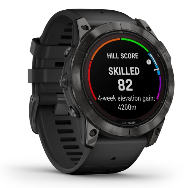Garmin Fenix 7X Pro Sapphire Solar 51 mm, Carbon Gray, Smartklokke 