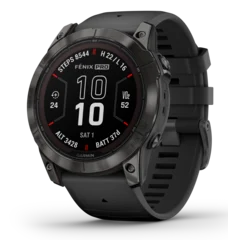 Garmin Fenix 7X Pro Sapphire Solar 51 mm, Carbon Gray, Smartklokke
