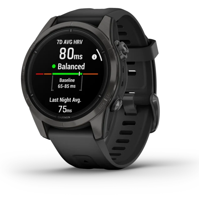 Garmin Epix Pro Gen 2 Sapphire 42 mm, Carbon Gray, Amoled, Smartklokke 