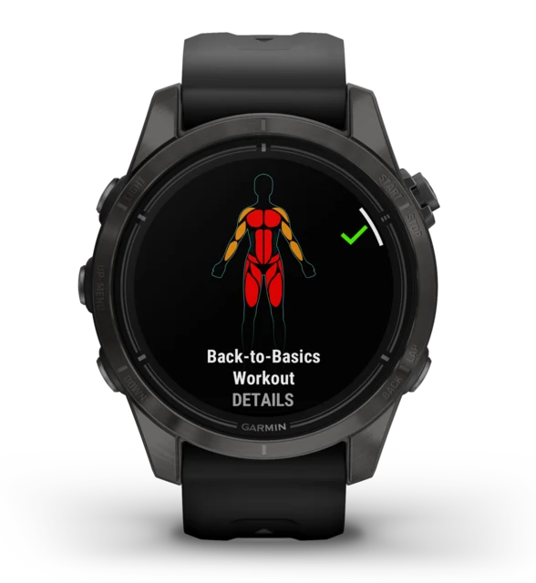 Garmin Epix Pro Gen 2 Sapphire 42 mm, Carbon Gray, Amoled, Smartklokke 