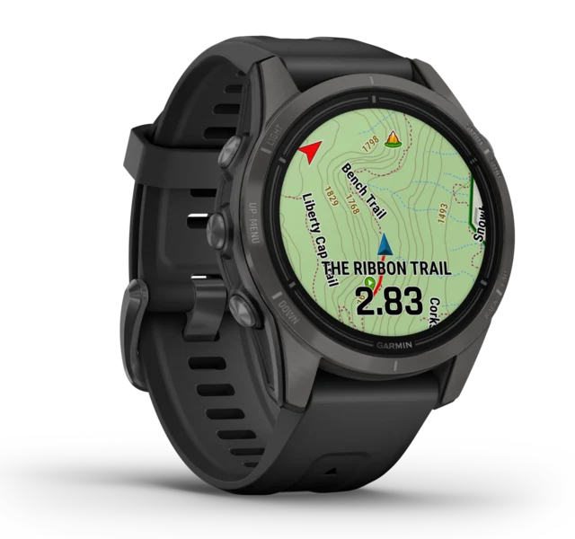 Garmin Epix Pro Gen 2 Sapphire 42 mm, Carbon Gray, Amoled, Smartklokke 