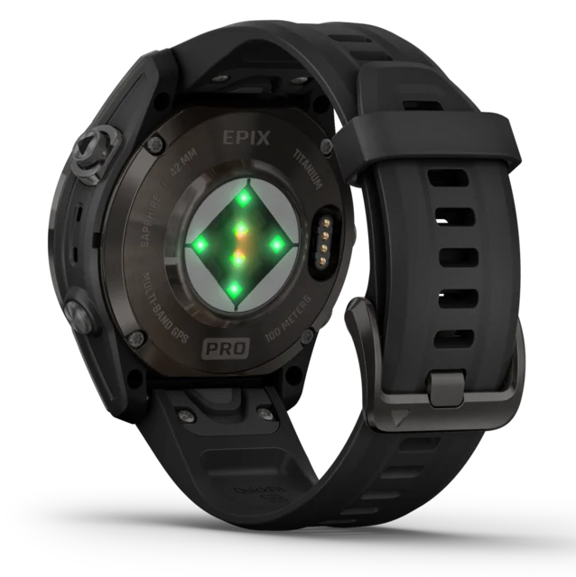 Garmin Epix Pro Gen 2 Sapphire 42 mm, Carbon Gray, Amoled, Smartklokke 