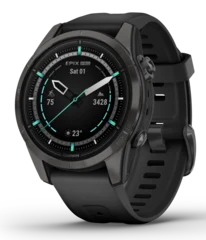 Garmin Epix Pro Gen 2 Sapphire 42 mm, Carbon Gray, Amoled, Smartklokke