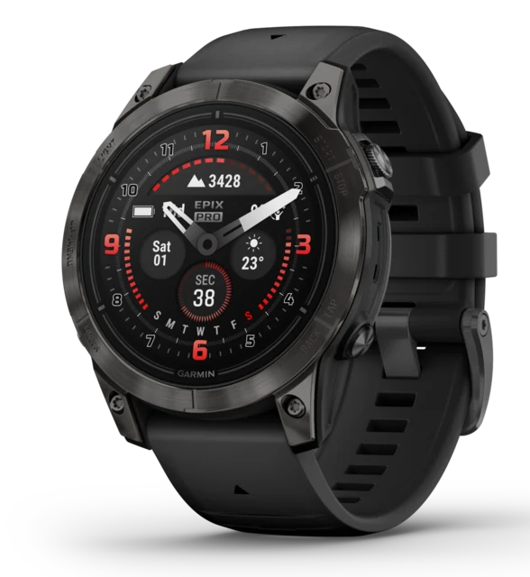 Garmin Epix Pro Gen 2 Sapphire 47 mm, Carbon Gray, Amoled, Smartklokke 
