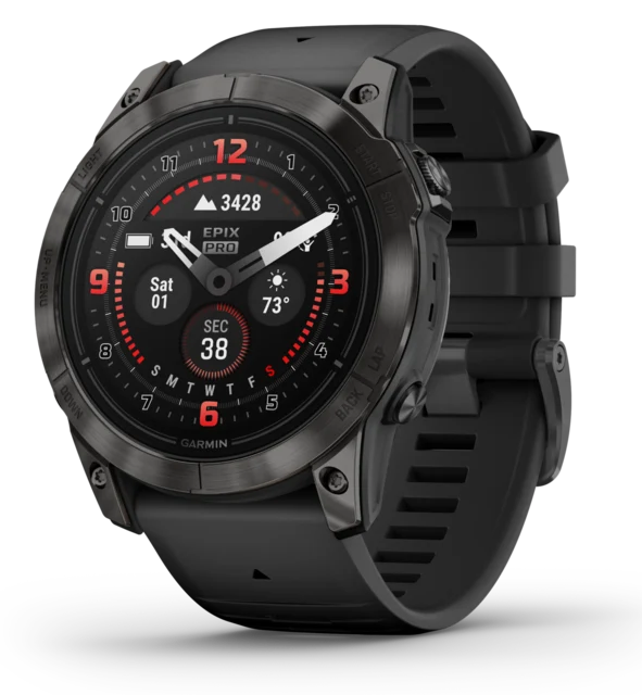 Garmin Epix Pro Gen 2 Sapphire 51 mm, Carbon Gray, Amoled, Smartklokke 