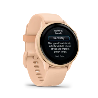 Garmin Vivoactive 6 GPS Klocka B-Vara Pink Dawn/P. Dawn Metallic