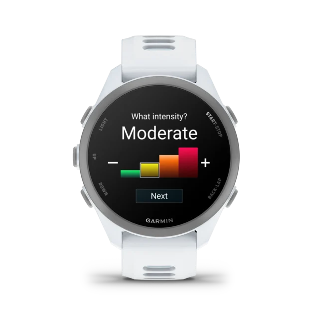 Garmin Forerunner 170 GPS Klokke Whitestone/Cloud Blue 