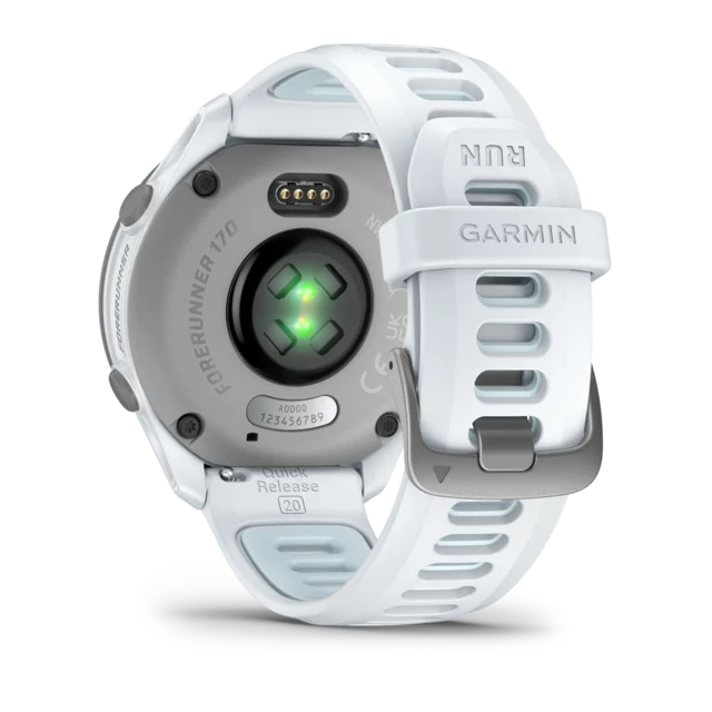 Garmin Forerunner 170 GPS Klokke Whitestone/Cloud Blue 