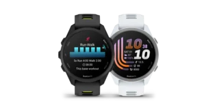 Garmin Forerunner 170 GPS Klokke AMOLED, HRV, Garmin Pay, 1.2" skjerm
