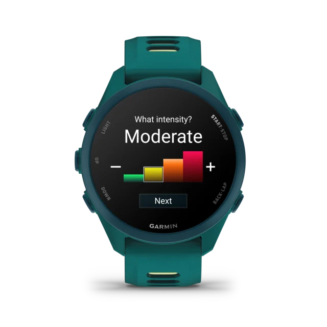 Garmin Forerunner 170 Music GPS Klokke Teal Green/Citron 
