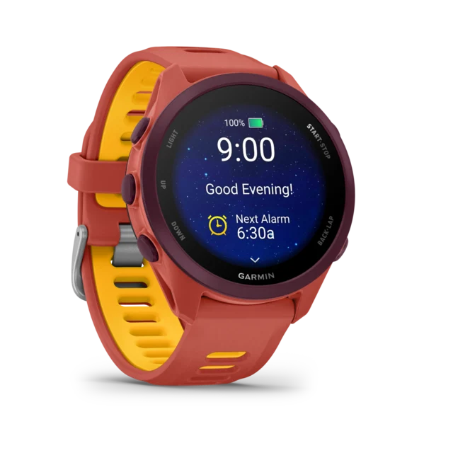 Garmin Forerunner 170 Music GPS Klokke Red Pink/Mango 