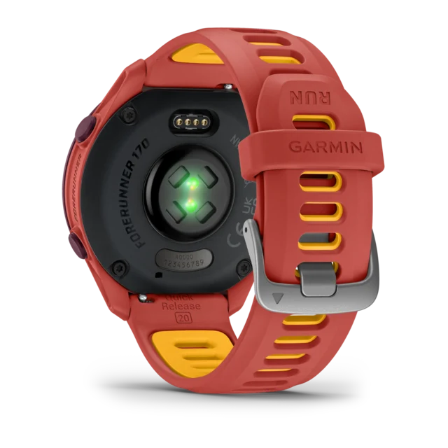 Garmin Forerunner 170 Music GPS Klokke Red Pink/Mango 