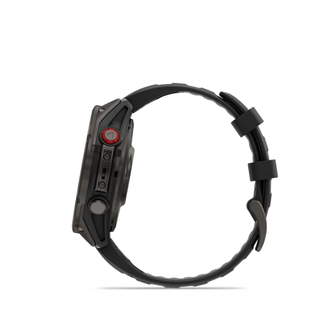 Garmin Fenix 8 PRO 47mm LTE GPS Klokke Sapphire, Karbongrå DLC-titan 