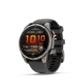 Garmin Fenix 8 PRO 47mm LTE GPS Klokke Sapphire, titan med grafittfarget/svart