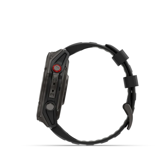 Garmin Fenix 8 PRO 51mm LTE GPS Klokke Sapphire, Karbongrå DLC-titan 