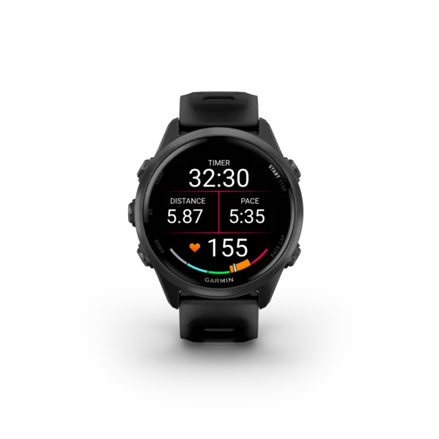 Garmin Forerunner 570 42mm GPS Klokke Sort 