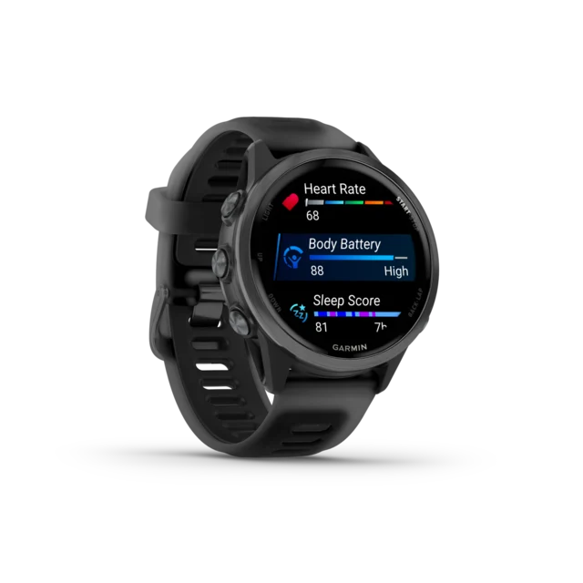 Garmin Forerunner 570 42mm GPS Klokke Sort 