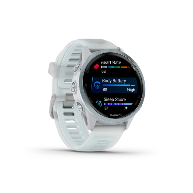 Garmin Forerunner 570 42mm GPS Klokke Skyblå 