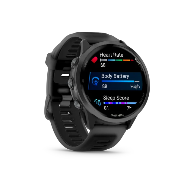 Garmin Forerunner 570 47mm GPS Klokke Sort 