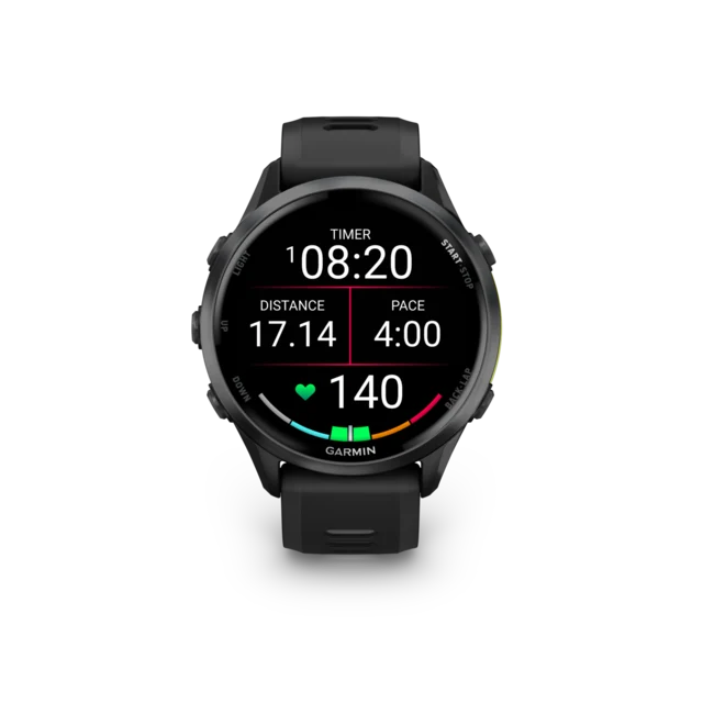 Garmin Forerunner 970 GPS-Smartklokke Sort 