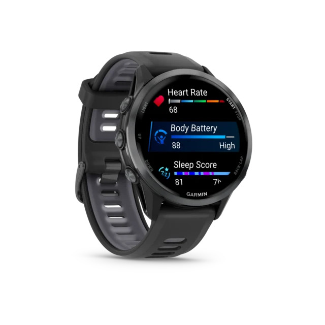 Garmin Forerunner 970 GPS-Smartklokke Sort 