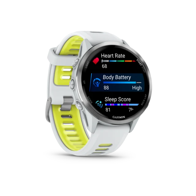 Garmin Forerunner 970 GPS-Smartklokke Hvit 