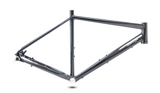 Gavia Barletta Hybrid Rammesett Sort, Disc, Aluminium, 700c