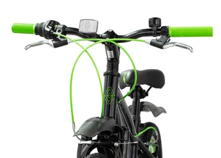 Gavia ALLIEVO 20&#39;&#39; Barnesykkel Sort/Gr&#248;nn Fra 6-8 &#229;r, Mye for pengene