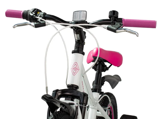 Gavia ALLIEVO 20'' Barnesykkel Hvit/Rosa, Fra 6-8 år, Mye for pengene 