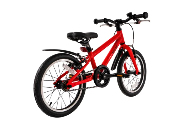 Gavia Ultimate Light 16' Barncykel Röd, Lätt alu-ram, 4-6 år, 7,2 Kg 