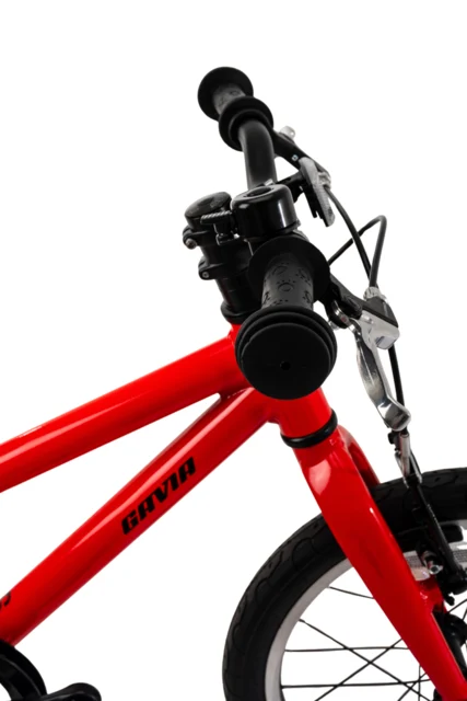 Gavia Ultimate Light 16' Barncykel Röd, Lätt alu-ram, 4-6 år, 7,2 Kg 