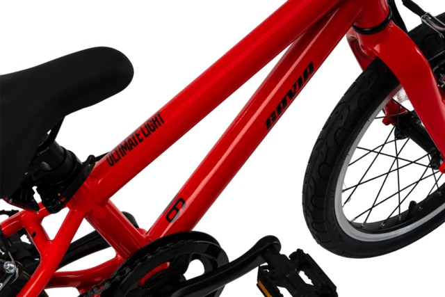 Gavia Ultimate Light 16' Barncykel Röd, Lätt alu-ram, 4-6 år, 7,2 Kg 