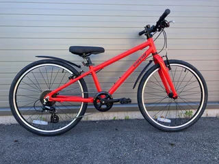 Gavia Ultimate Light 24 &#39;&#39; Barncykel R&#246;d, aluminiumram, 8-12 &#229;r, 10,2 kg