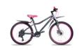 Gavia ALLIEVO 24'' Barnesykkel Grå/Rosa, Fra 9-12 år, Mye for pengene