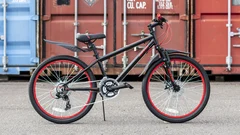 Gavia ALLIEVO 24&#39;&#39; Barnesykkel Sort/r&#248;d, Fra 9-12 &#229;r, Mye for pengene